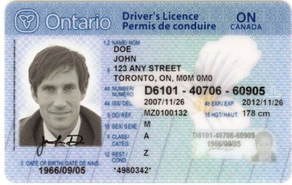 driver license ottawa canotek